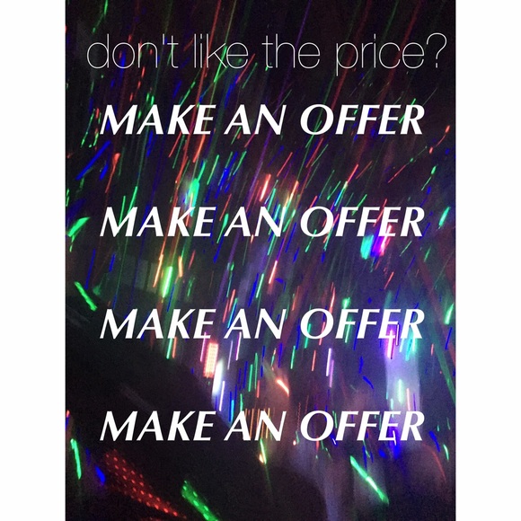 OFFERS WELCOME!