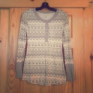 Long sleeve maternity top