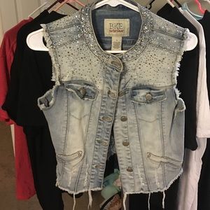 BKE denim vest