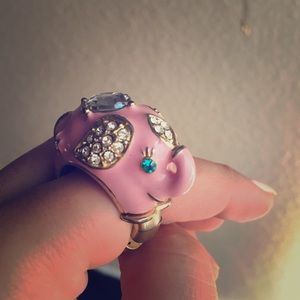 Betsey Johnson Elephant ring
