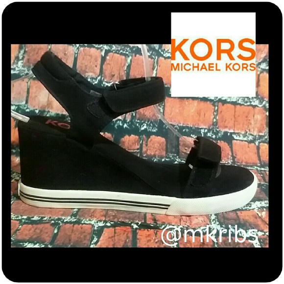 Michael Kors Shoes - SALE KORS velcro wedge sandal