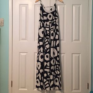 Patterned Maxi Dress