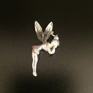 Sterling silver fairy charm