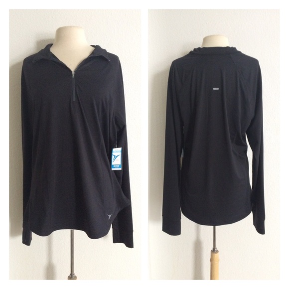 Old Navy Tops - FINAL💲Old Navy black quarter zip pullover