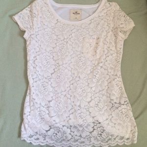 hollister lacy shirt