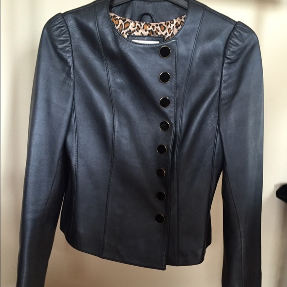 RARE Sara Berman Leather Jacket Excellent Condion - Picture 4 of 4