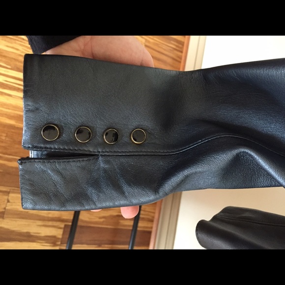 RARE Sara Berman Leather Jacket Excellent Condion - Picture 3 of 4
