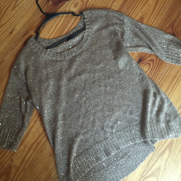 GLITTER GOLD BLOUSE