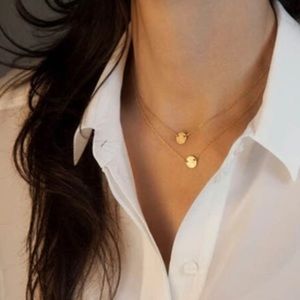 ✨2 layered circle necklace✨