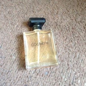 Coquette fragrance. Hardly used and it is full