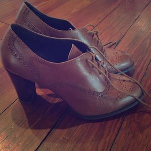 Franco Sarto lace up heels