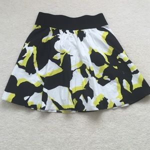 Express Design Studio Cotton Flare Skirt