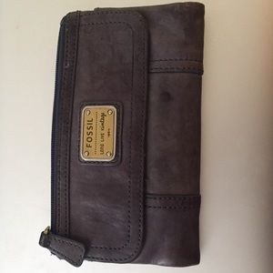 Fossil Emory Leather Wallet