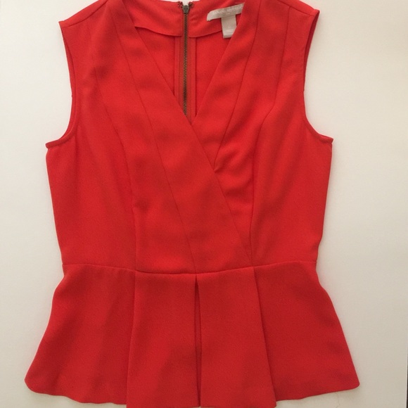Banana republic peplum top