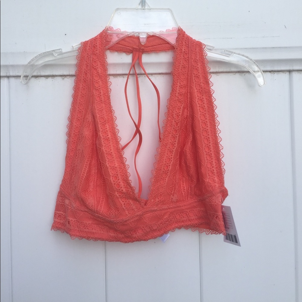 Coral bralette