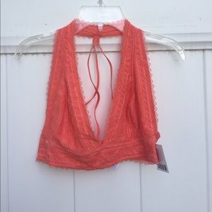 Coral bralette
