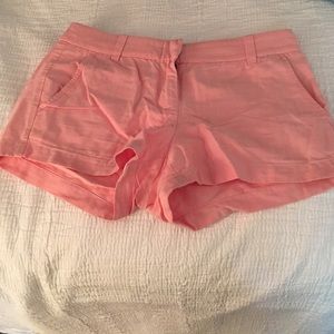 Pink J Crew shorts
