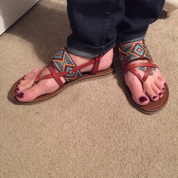{Tribal Sandals} - Picture 3 of 3