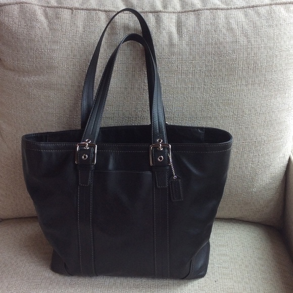 Coach Black Shoulder Bag