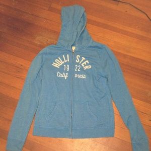 Hollister blue sweatshirt