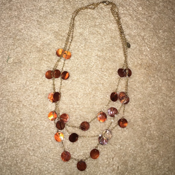 Gold layer necklace - Picture 1 of 2