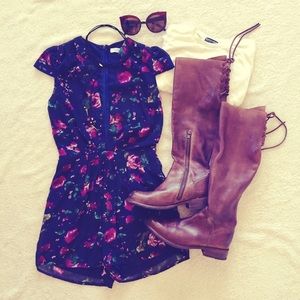 Tobi Floral Romper
