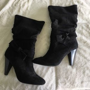 Black Heeled Boots