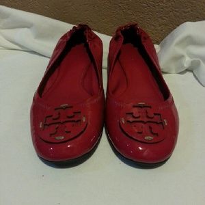 Tory Burch Ballerina Flats Pink 8.5