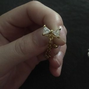 Never Worn or used, 14k gold belly button ring