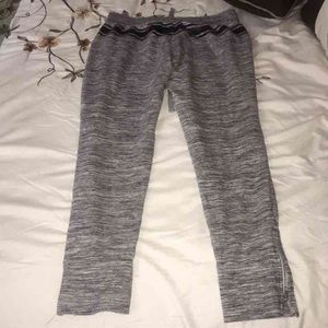 PINK sweatpants tight fit grey and black