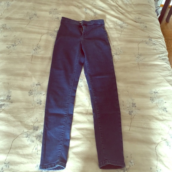 Topshop moto/petite Joni jeans