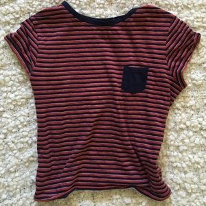 Urban outifitters striped t shirt