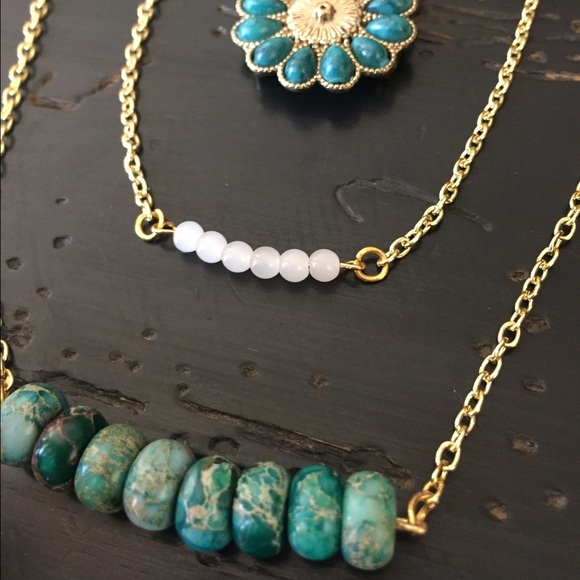 Beautiful Turquoise Layered Necklace