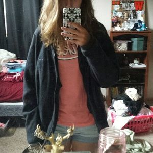 Black Oversized Columbia Jacket