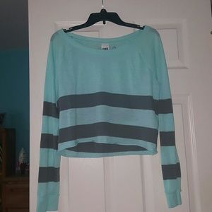 Large PINK victorias secret crop top