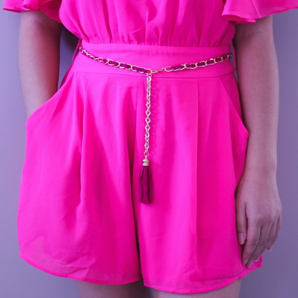 Neon Pink romper - Picture 2 of 3