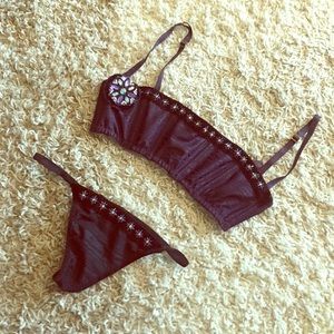 NWOT super sexy Victoria's Secret bra and undies