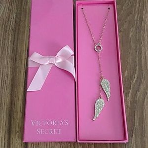 Victoria's Secret angel wings necklace