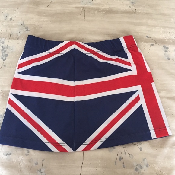British flag skirt
