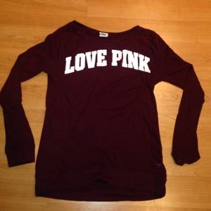 Vs Pink long sleeve shirt