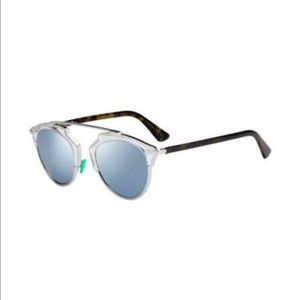 Dior "So Real" Mirrored Sunglasses
