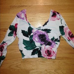 Urban Outfitters Cropped Scoop Neck