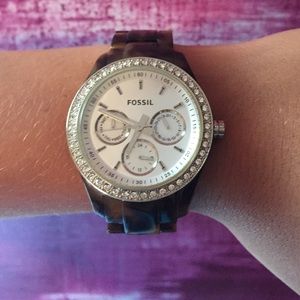 Fossil Tortoise Diamond Watch