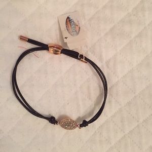 fossil leather bracelet
