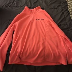 Delta zeta fleece jacket
