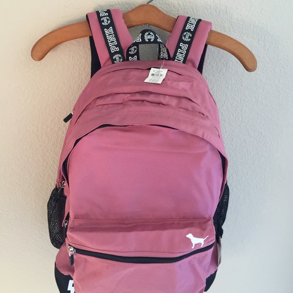 SOLD PINK Campus Backpack π€ Soft Begonia - Picture 3 of 4