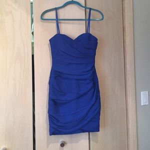 Strapless dress from Bloomingdale's
