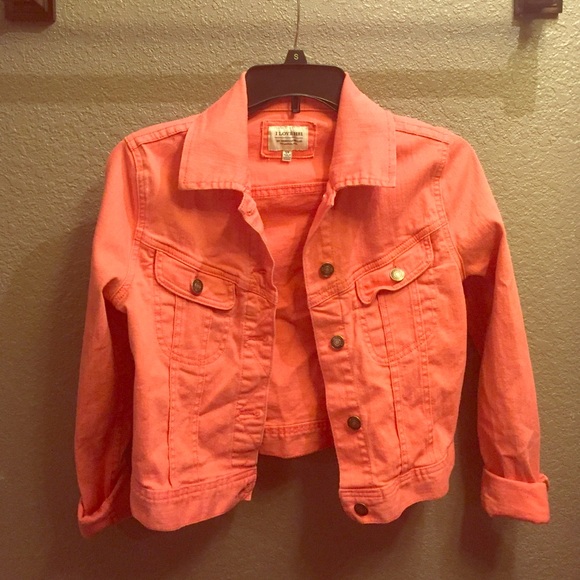Coral Jean Jacket