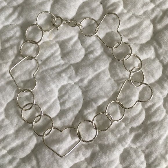 Sterling silver dainty bracelet by silverworks