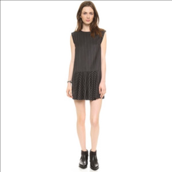 Drop waist Line & Dot dress - brand new!!